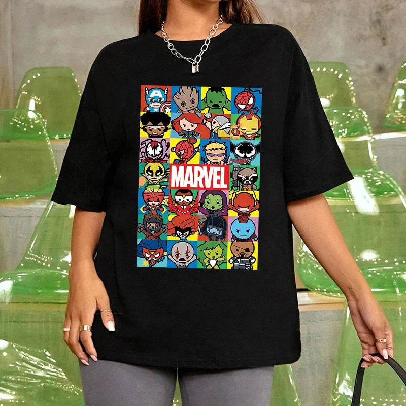 T-Shirt Spiderman Marvel pour Femme