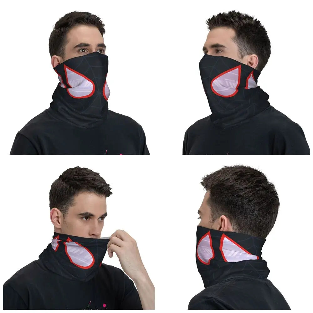 Passamontagna con maschera di Spiderman