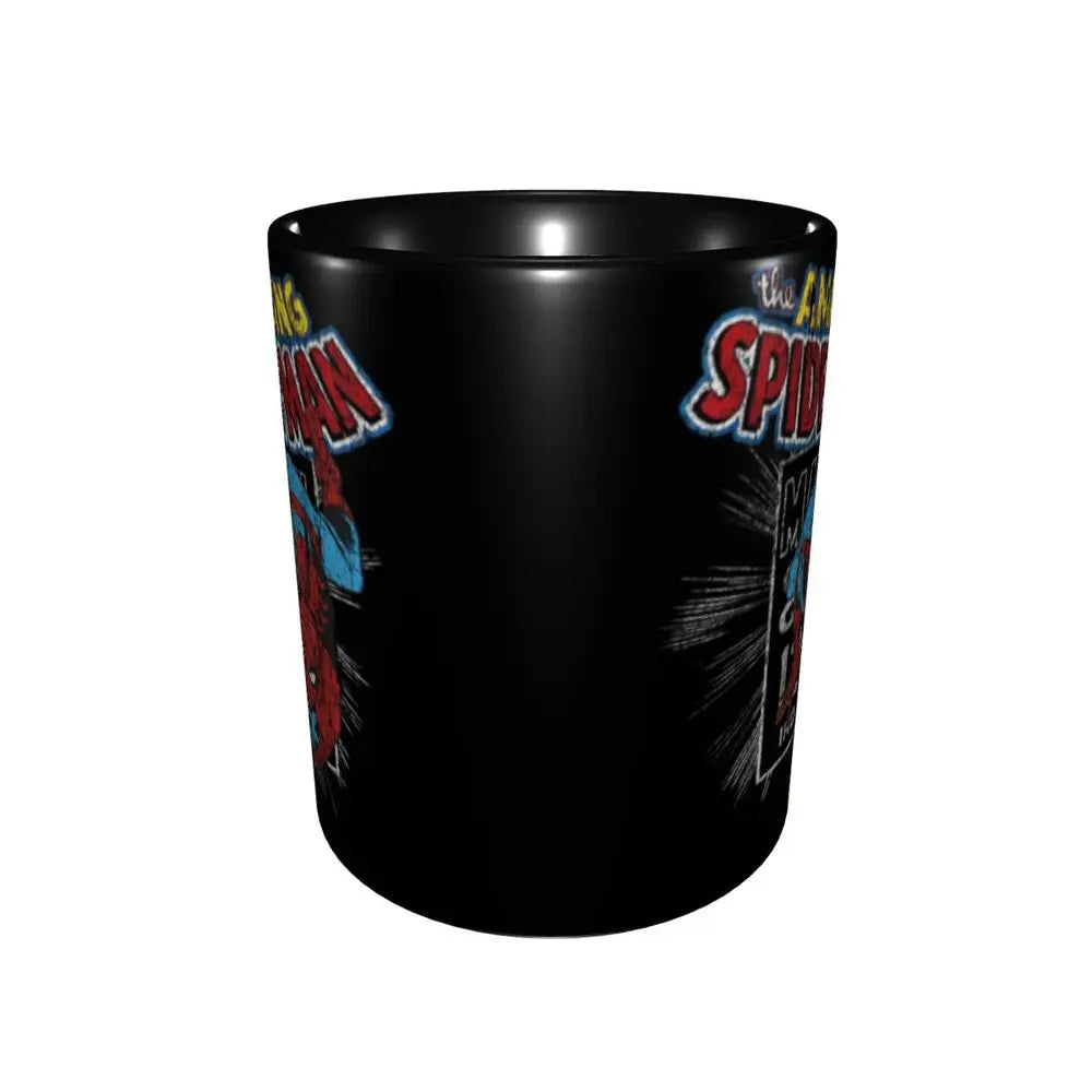 Mug Spiderman sur une Toile