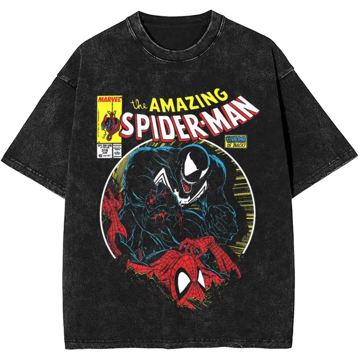 T-Shirt The Amazing Spiderman et Venom