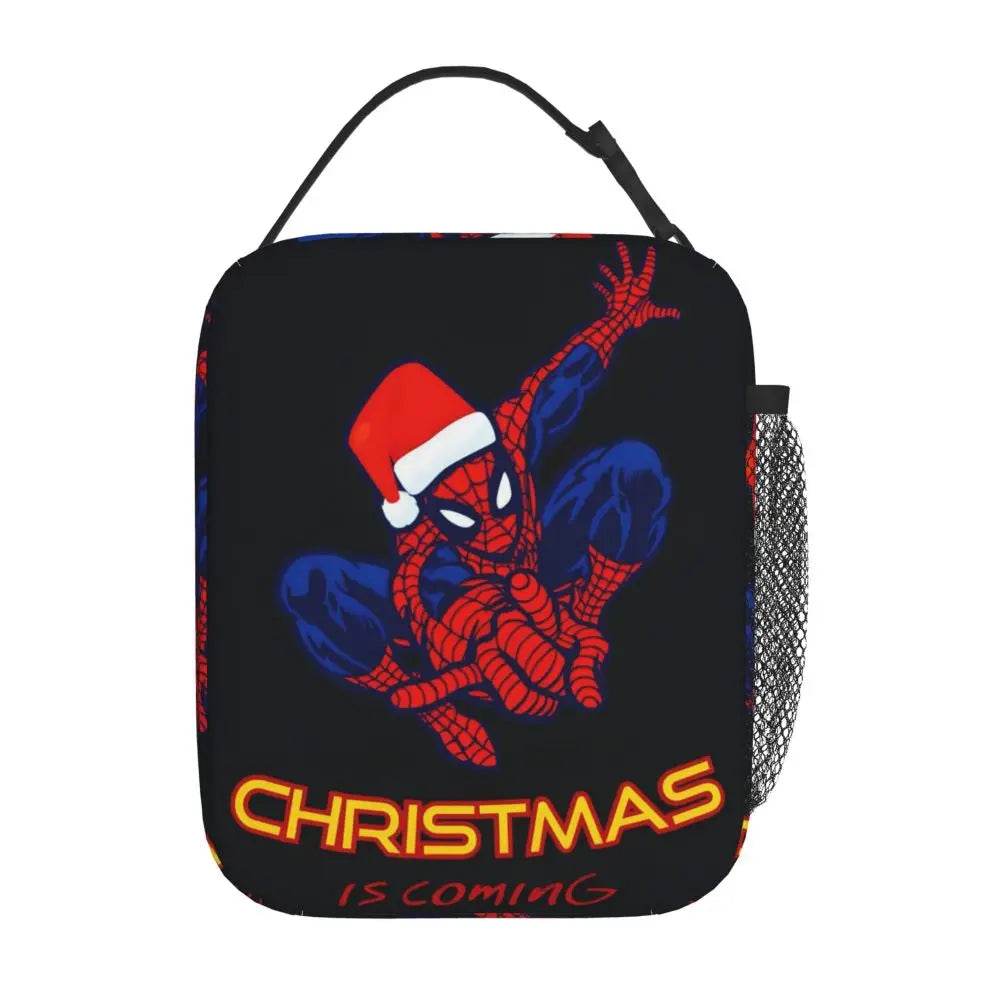 Lunch Bag Spiderman avec le Bonnet de Noël