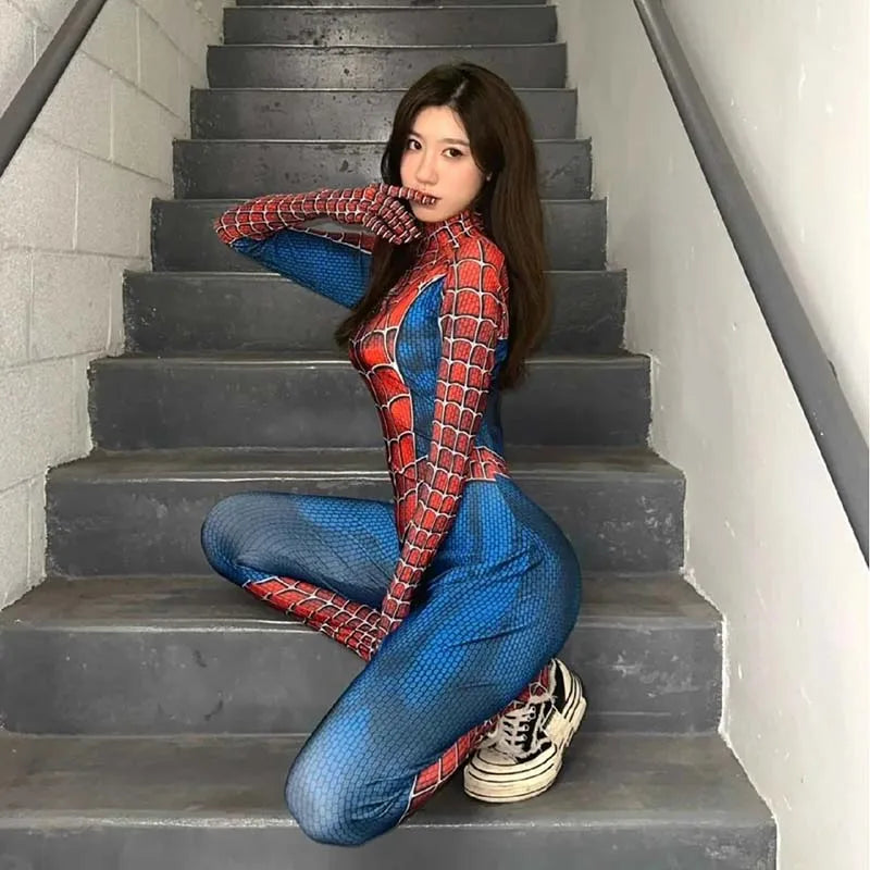 Costume Spiderman pour Femme - Tobey Maguire