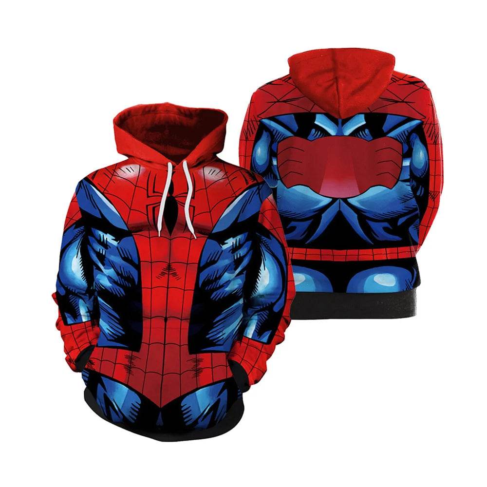Sweat Cosplay Costume de Spiderman