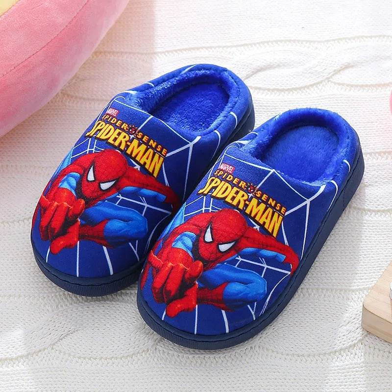 Pantoufle pour Enfant en Coton Spiderman