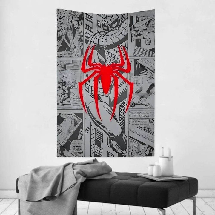 Tapisserie Spiderman Bande Dessinée