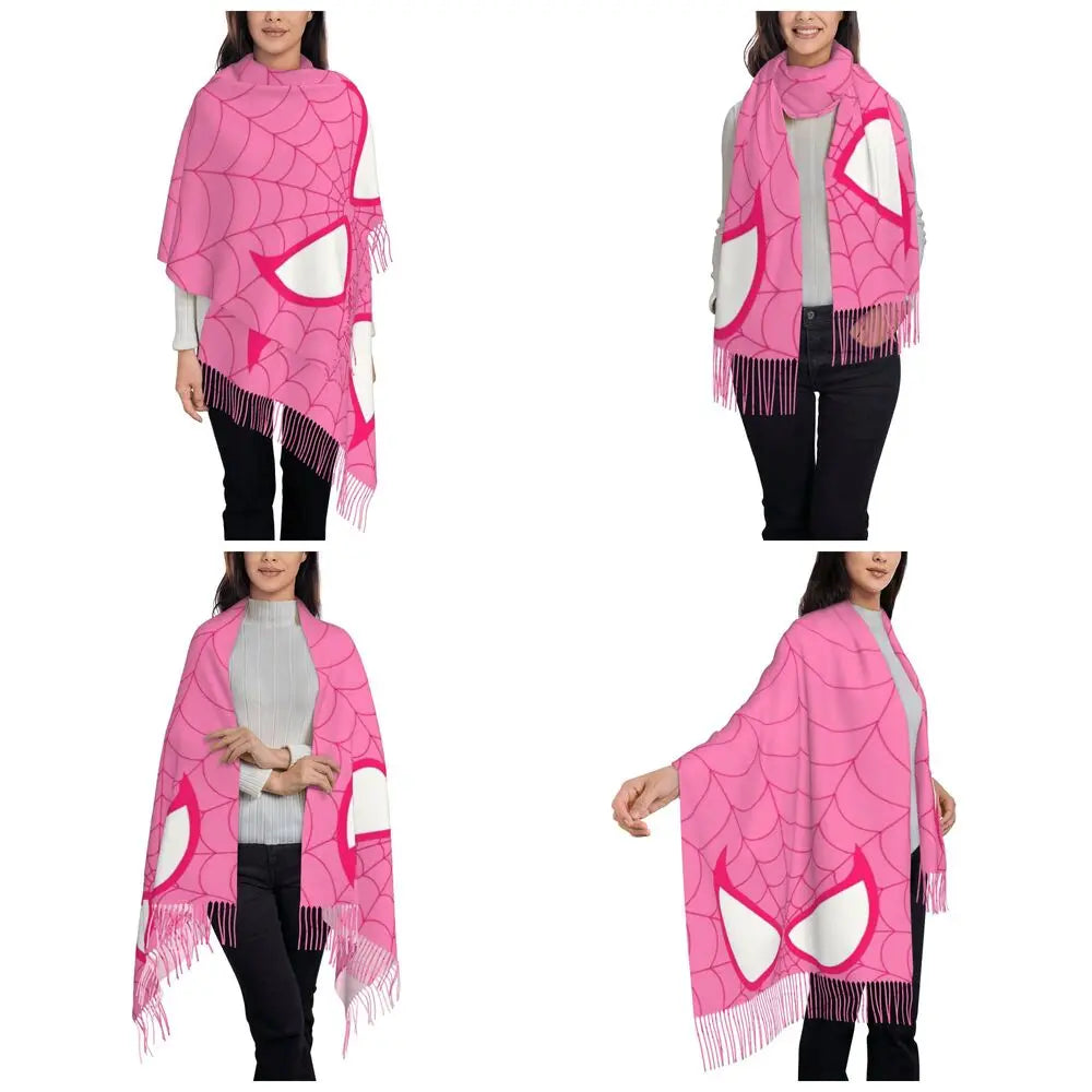 Chal de máscara de Spiderman