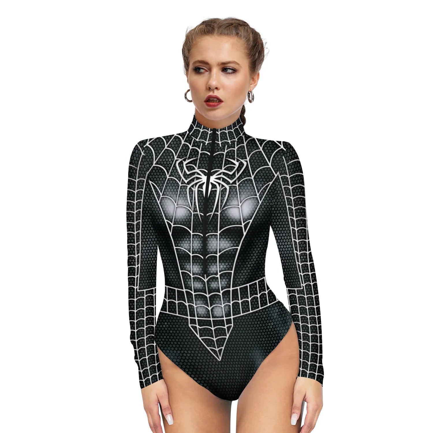 Costume da bagno classico Spider-Man per donna Bodysuit