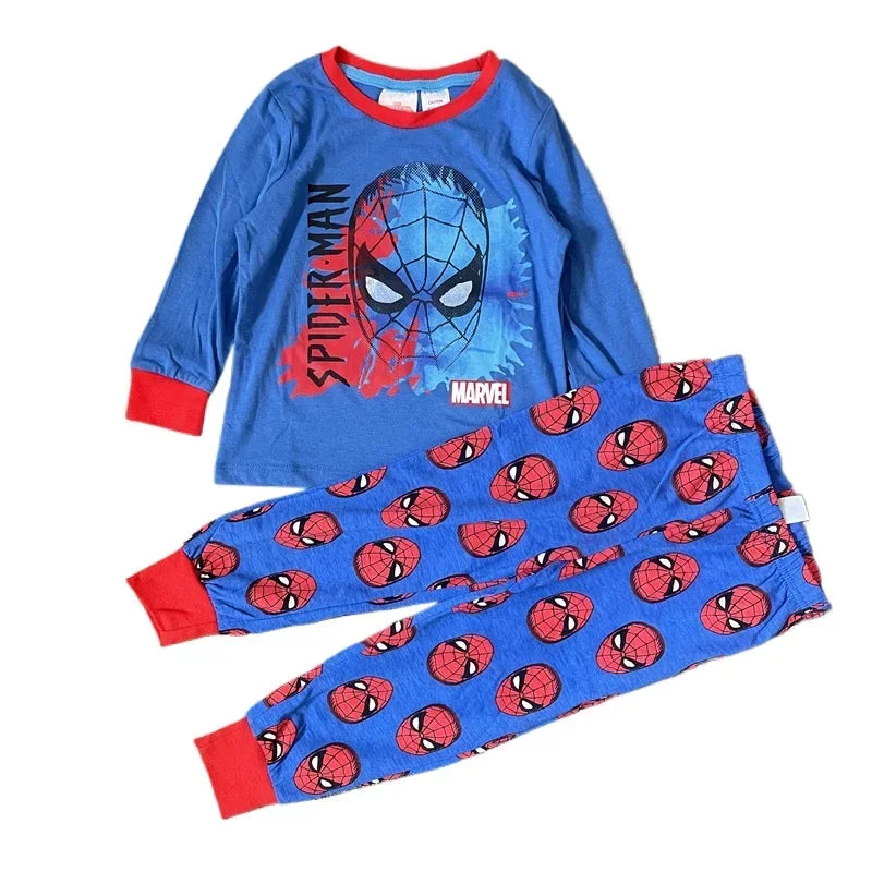 Pyjama Spider-Man Cartoon pour Enfant Manche Longue