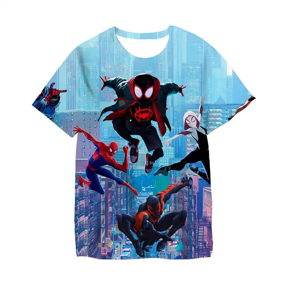 T-Shirt Spider-Man pour Enfant Spider-Verse
