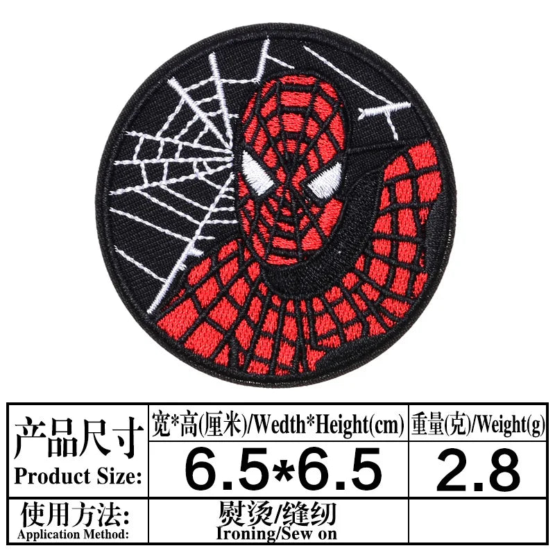 Patch Thermocollant Spiderman Logo Araignée