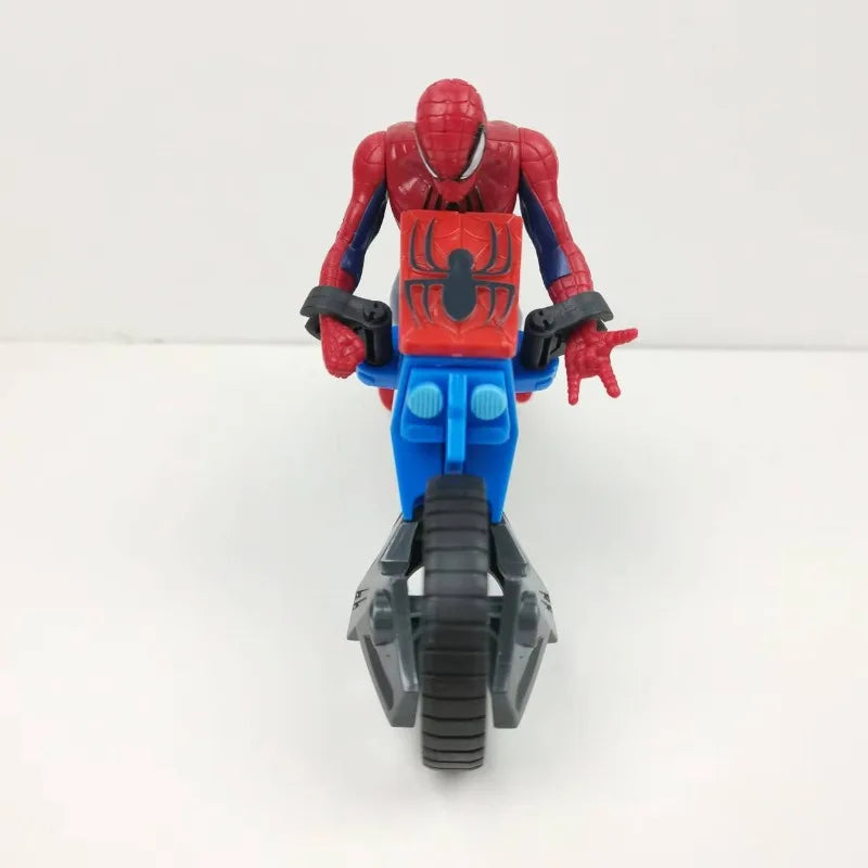 Jouet Spider-Man avec une Moto