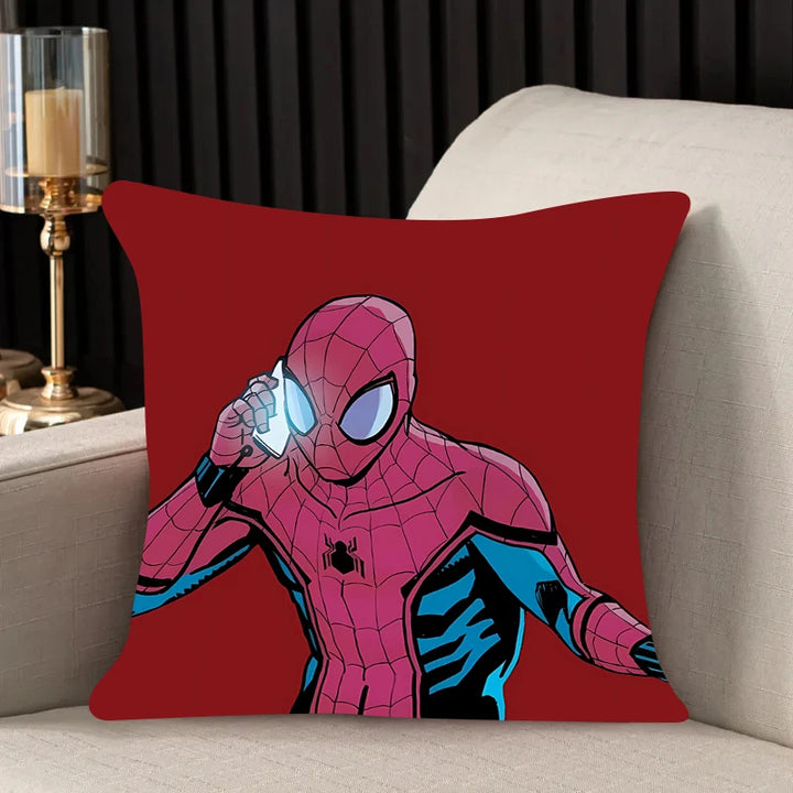 Housse de Coussin Spiderman au Téléphone