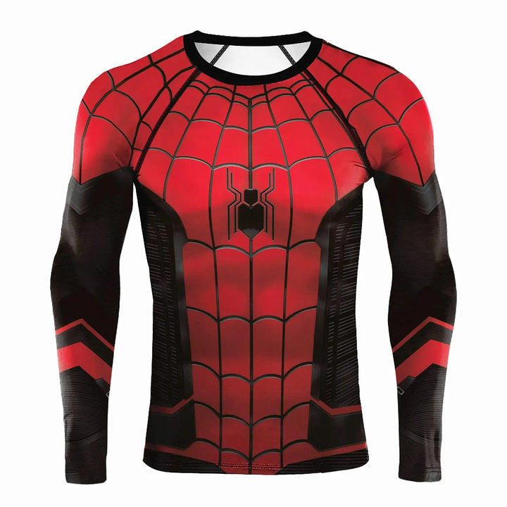 T-Shirt de Compression Spiderman