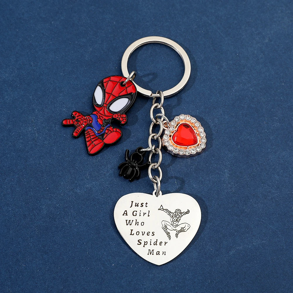 Porte Clé Spiderman pour Femme