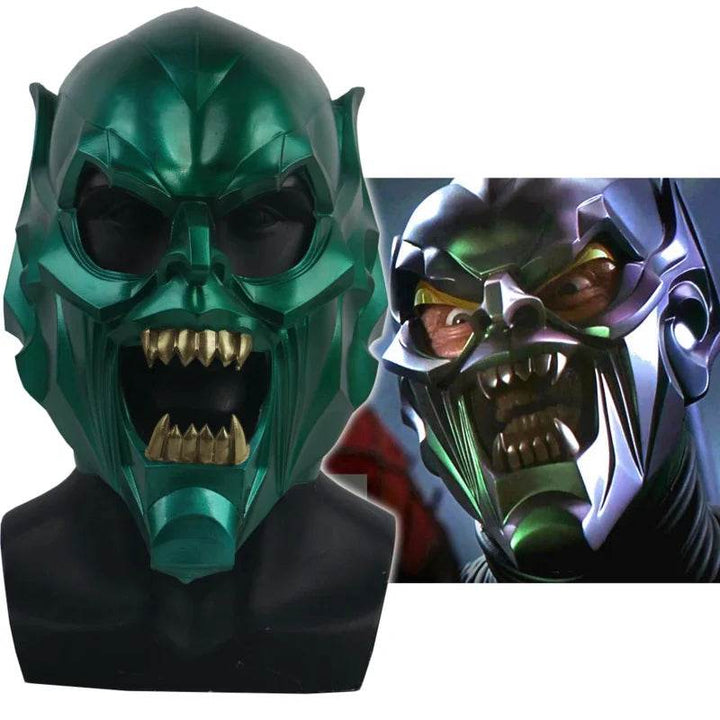 Masque Spiderman - Bouffon Vert