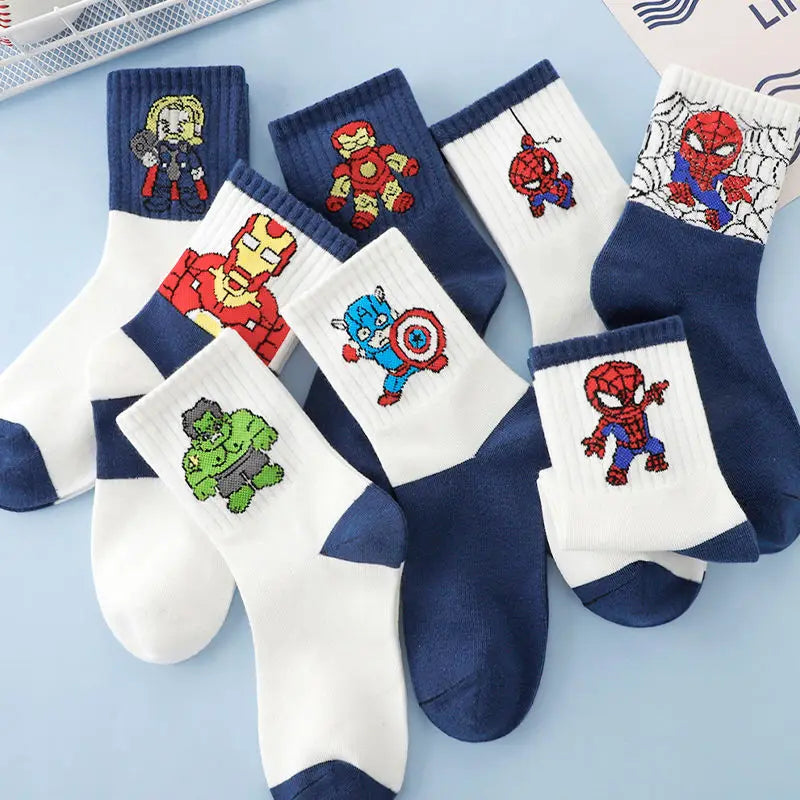 Chaussette Spiderman Avengers