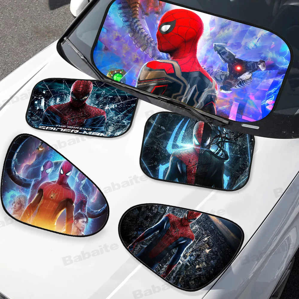 Pare Soleil les Trois Spiderman