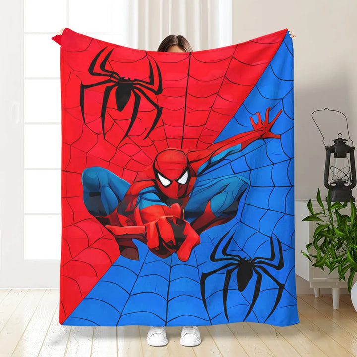 Couverture Plaid Spiderman pour l'Hiver