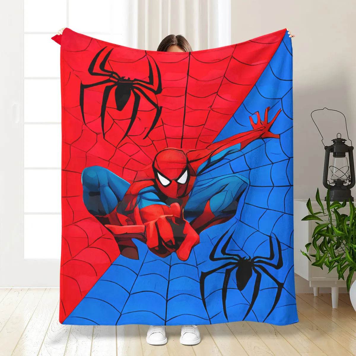Plaid Spiderman pour Enfant