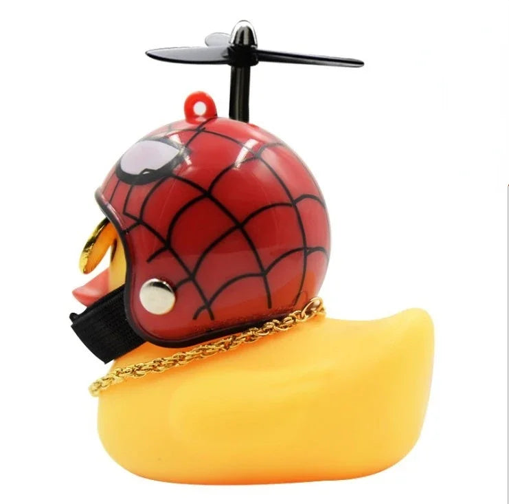 Figurine Canard en plastique en Spiderman
