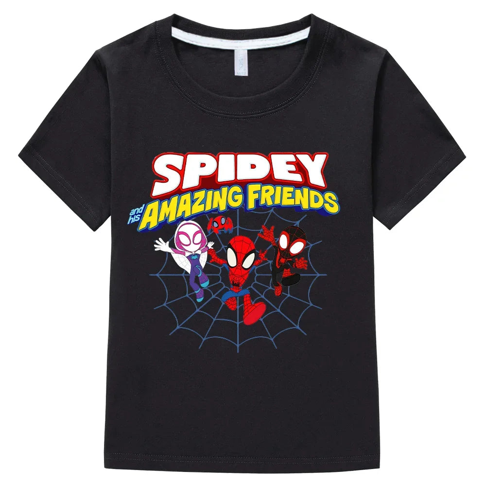 T-Shirt Spider-Man pour Enfant - Spidey et ses Amis Extraordinaires