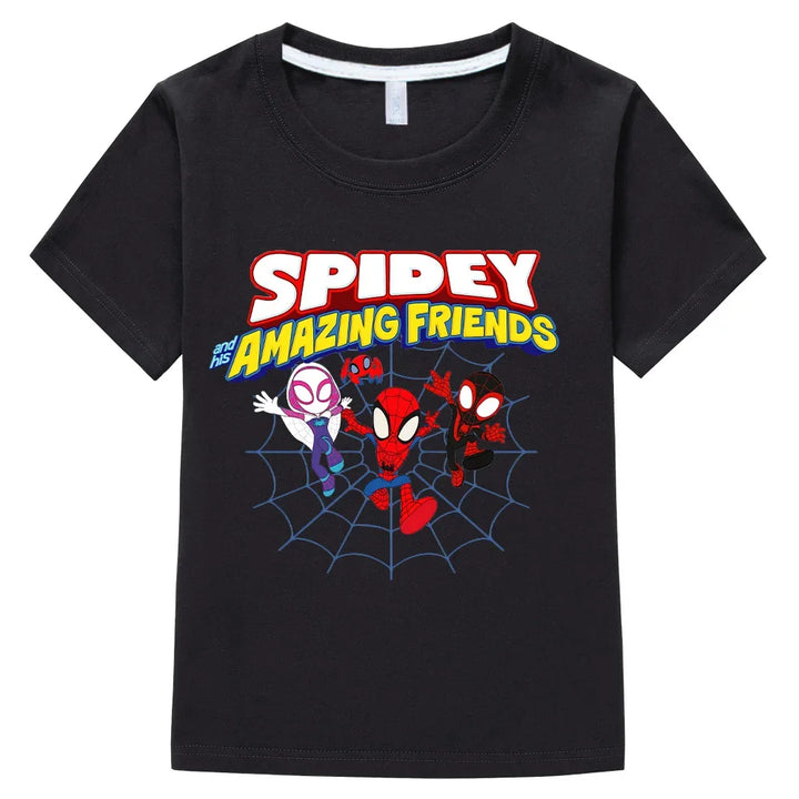 T-Shirt Spider-Man pour Enfant - Spidey et ses Amis Extraordinaires