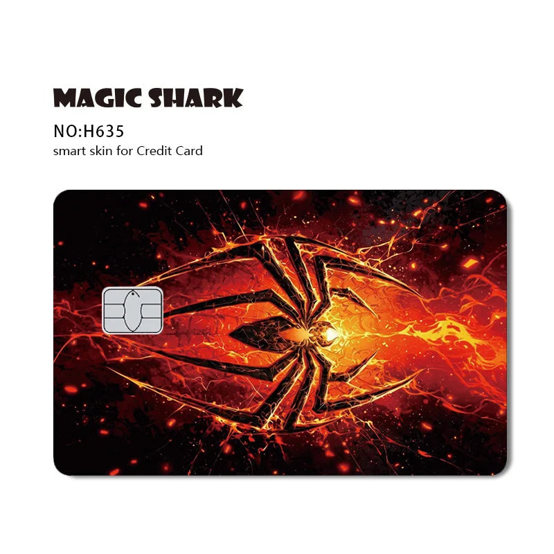 Autocollant de Carte Bancaire Spider-Man et Symbiote
