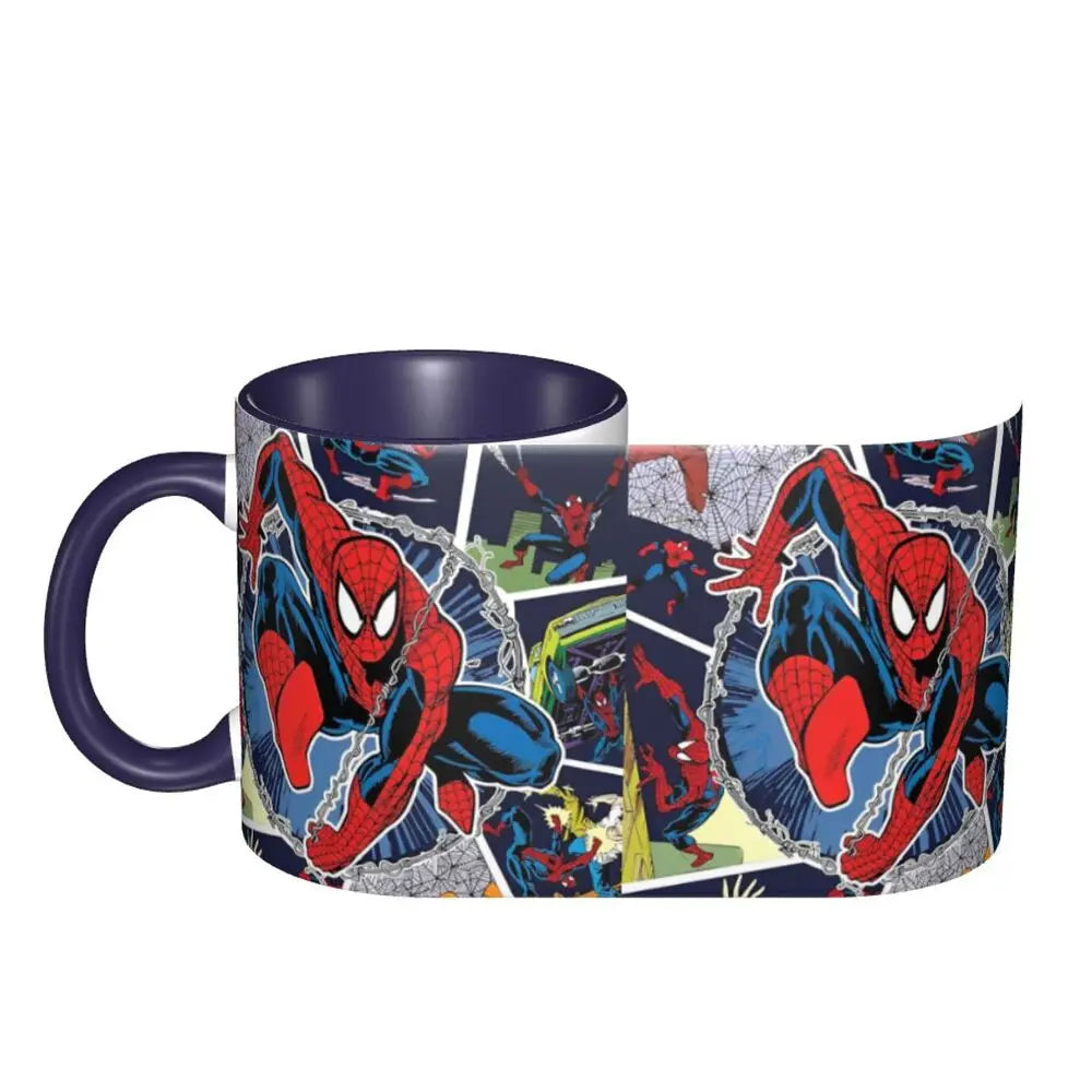 Mug Spiderman sur une Toile