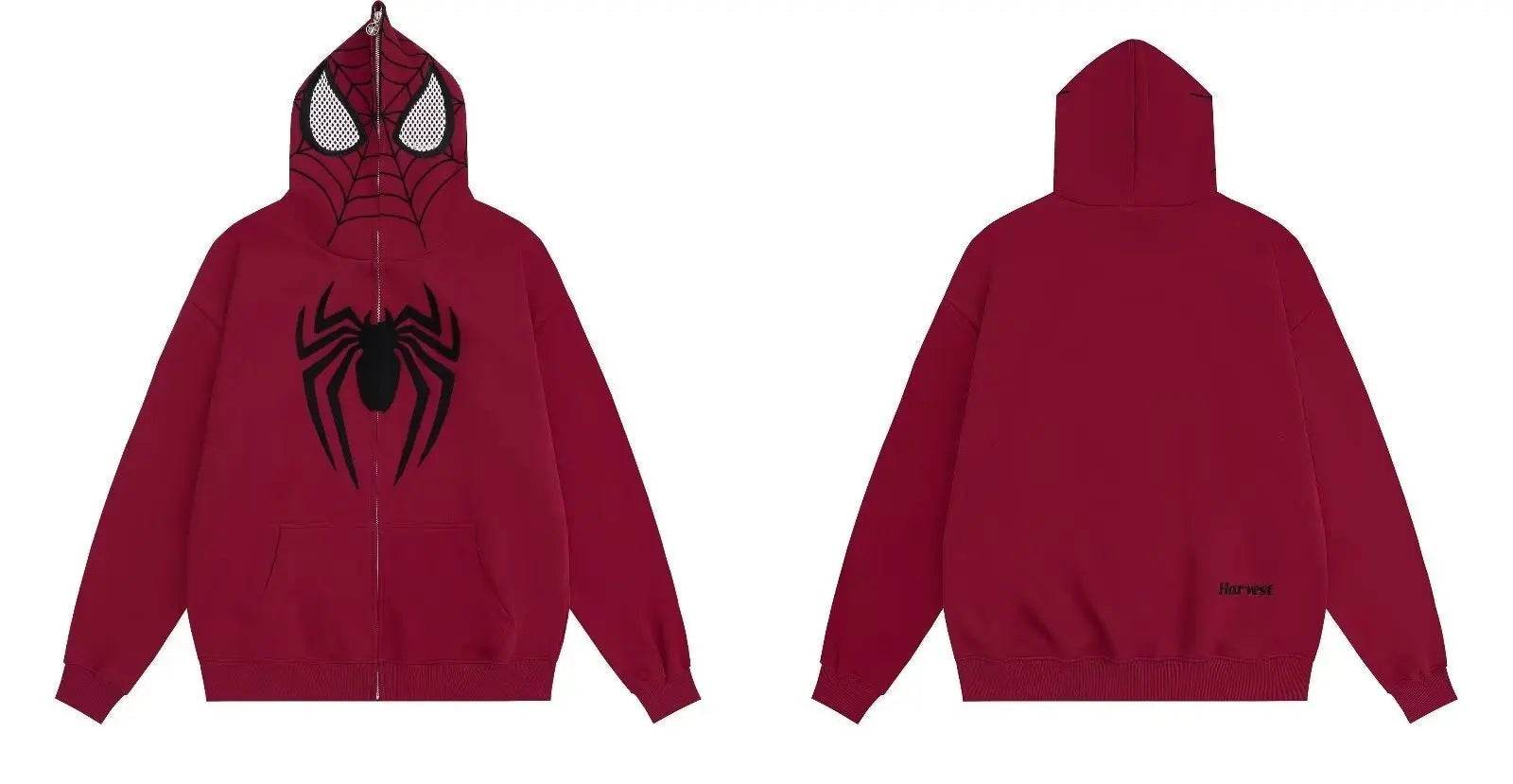 Pull Zip Spiderman