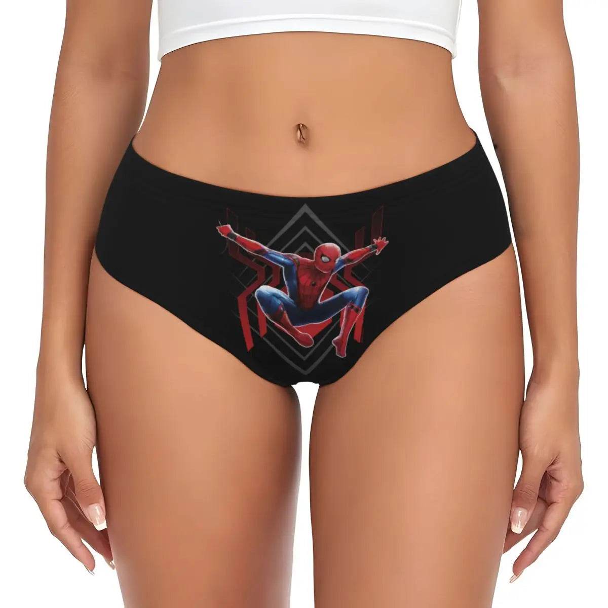 Culotte Spiderman Noir et Blanc Retro