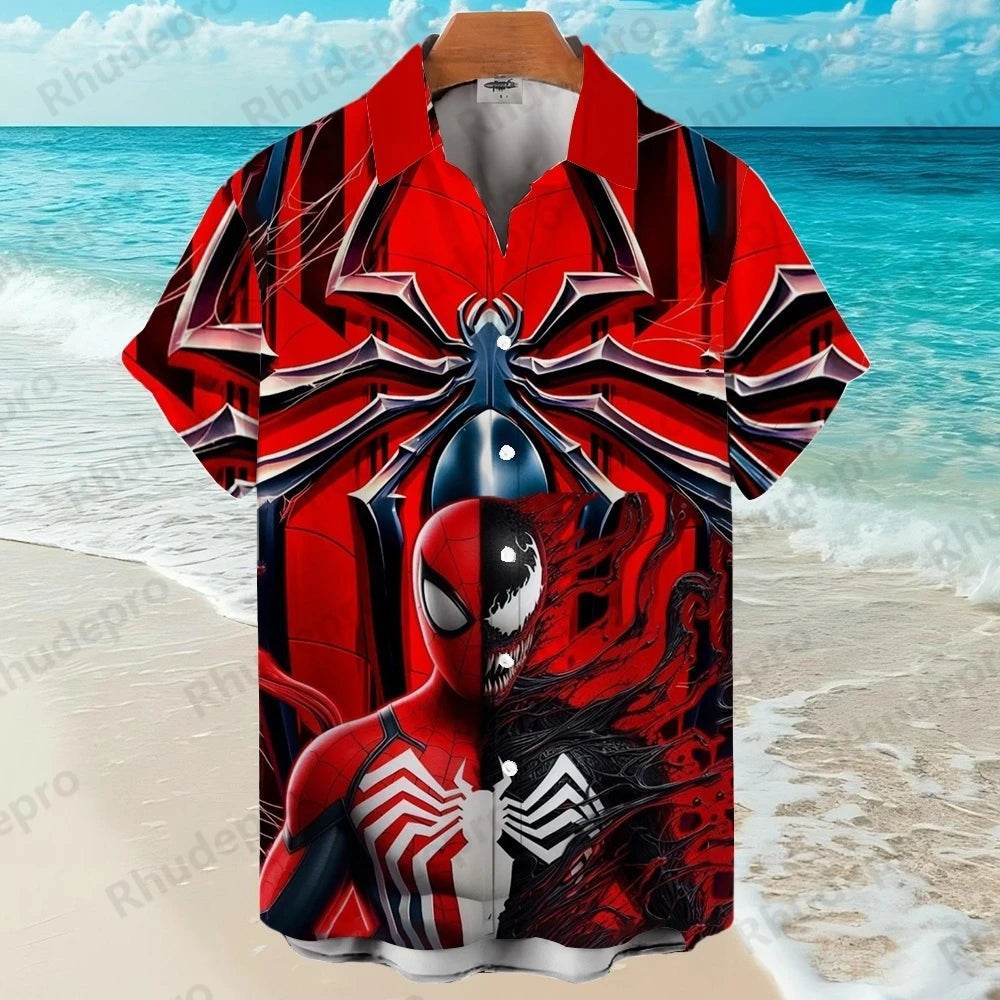 Chemise Spiderman et Symbiote