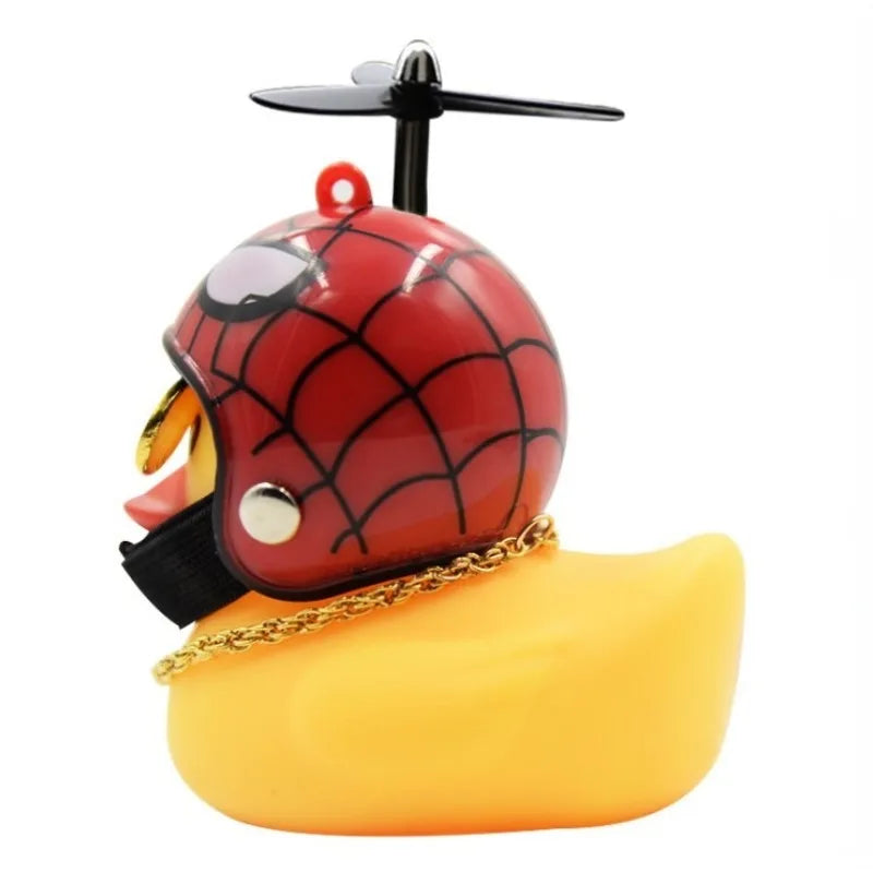 Figurine Canard en plastique en Spiderman