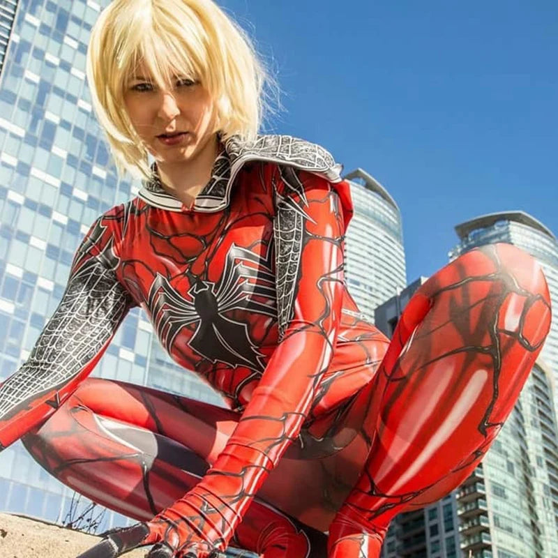 Costume Spiderman pour Femme - Carnage