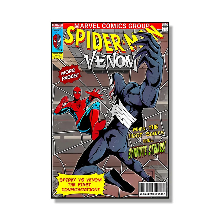 Poster Vintage Spiderman