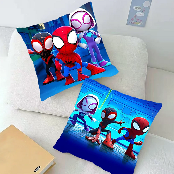 Housse de Coussin Spiderman - Spidey et ses Amis