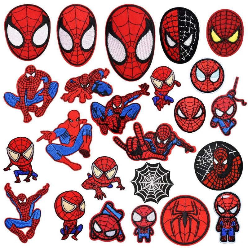 Patch Thermocollant Spiderman qui Saute