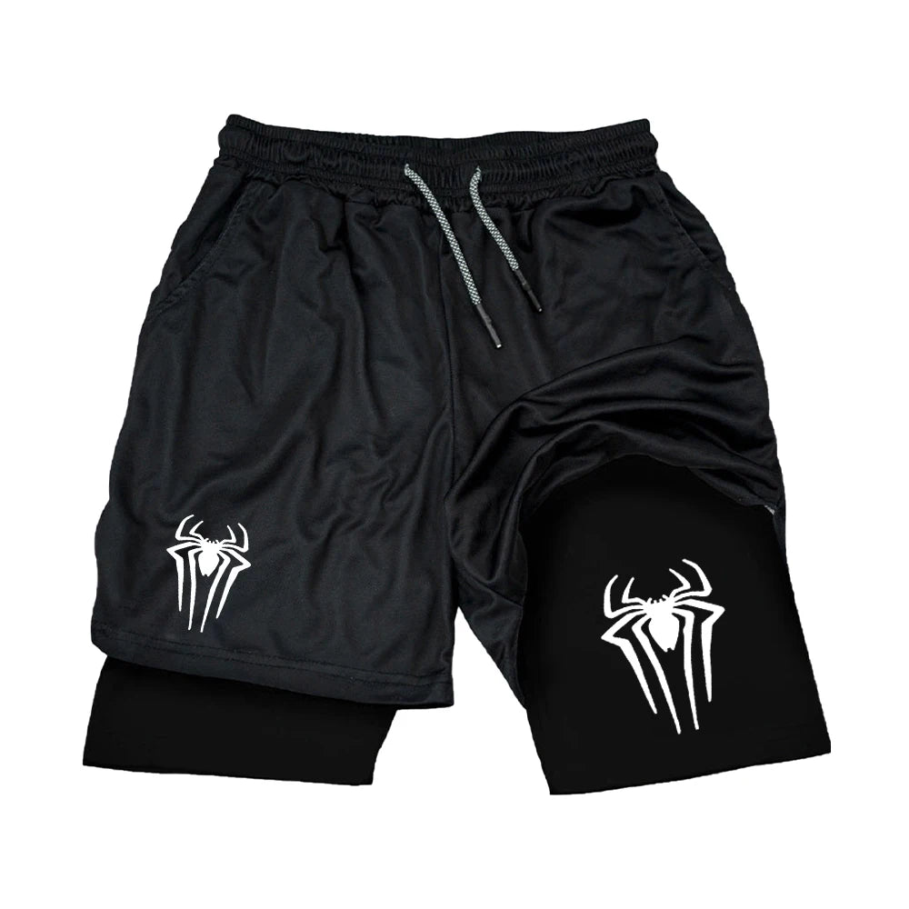 Pantalones cortos deportivos Spiderman Symbiote