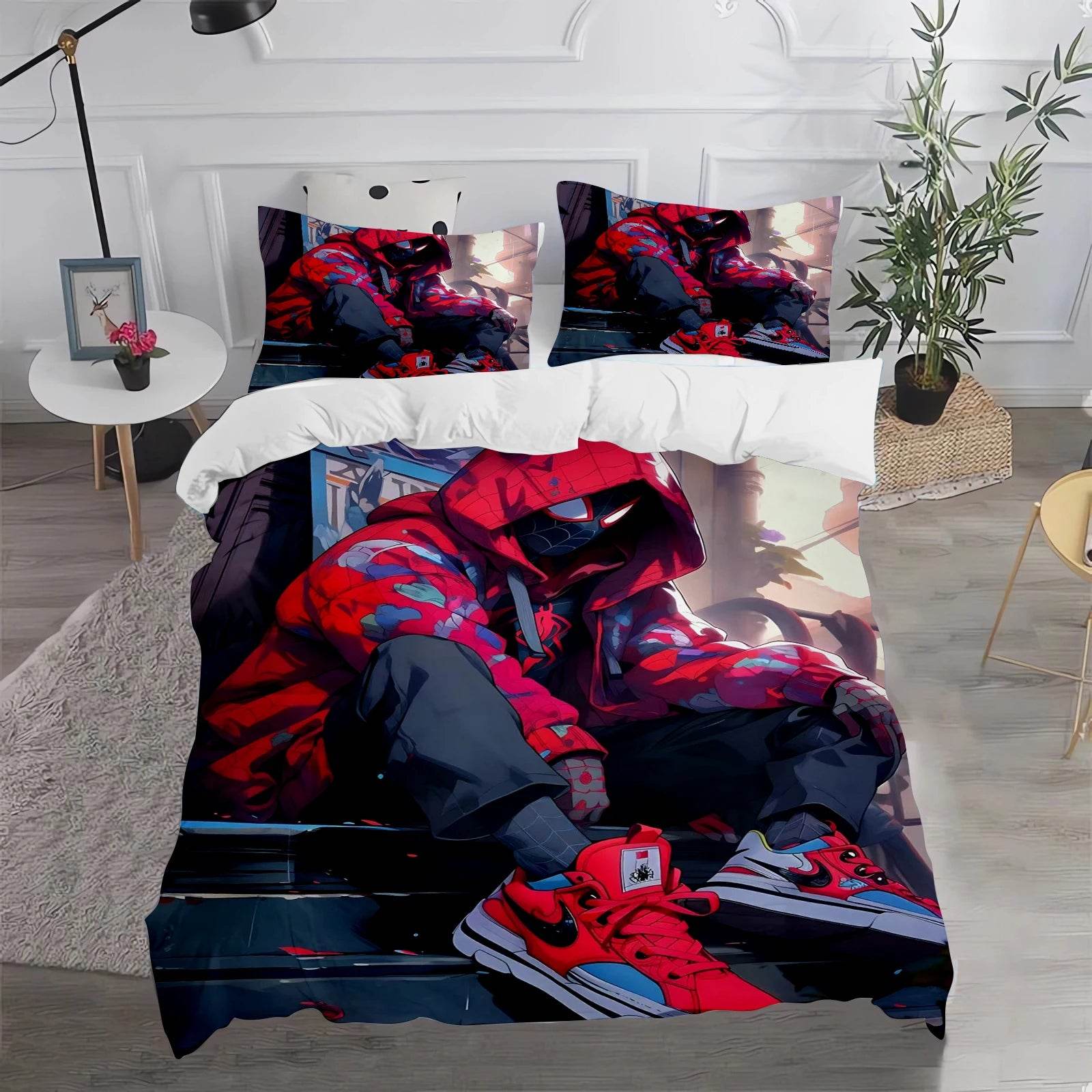 Housse de Couette Spiderman Cartoon