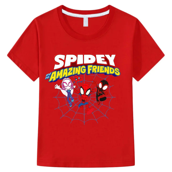 T-Shirt Spider-Man pour Enfant - Spidey et ses Amis Extraordinaires