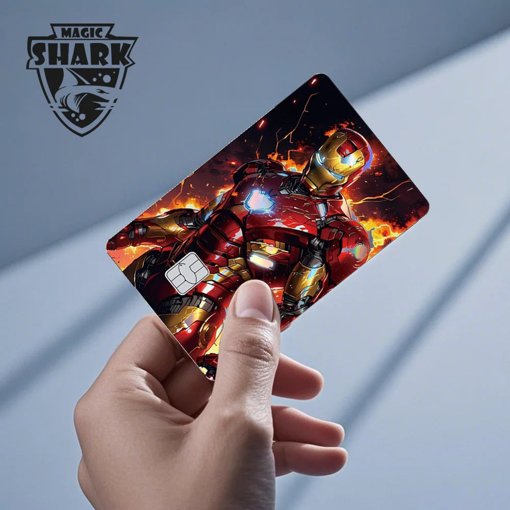 Autocollant de Carte Bancaire Spider-Man et Symbiote