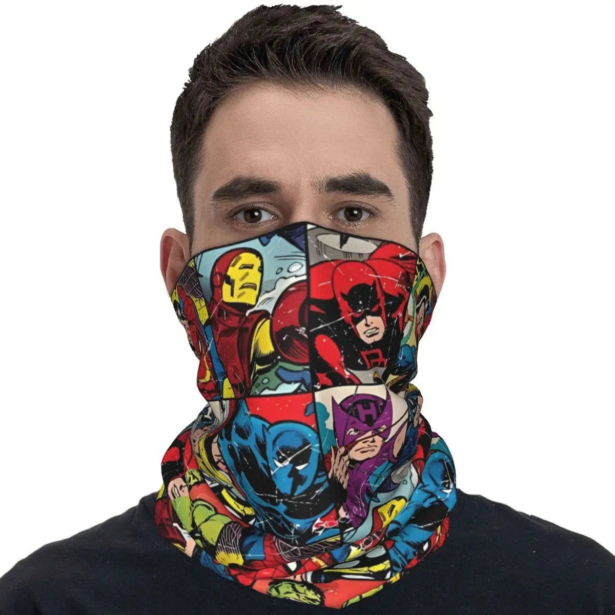 Cagoule Masque de Spiderman
