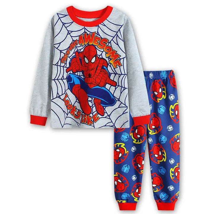 Pyjama Spiderman sur une Toile pour Garçon