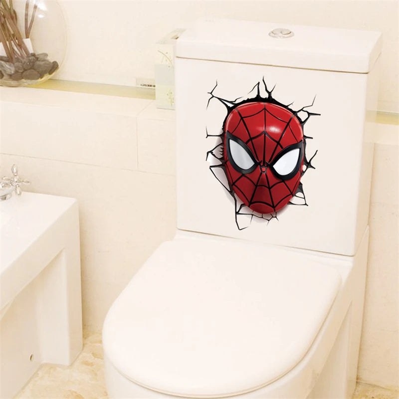 Stickers Masque de Spiderman