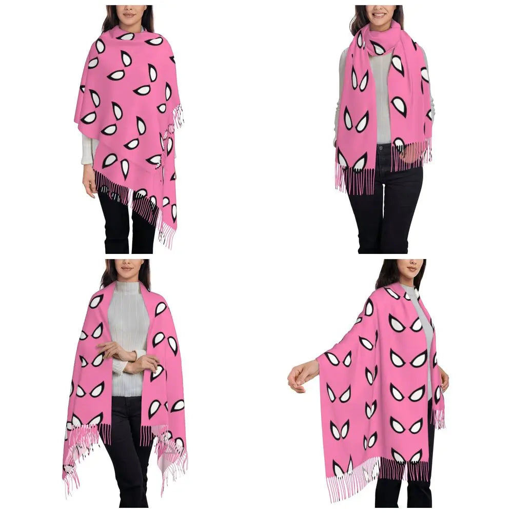 Chal de máscara de Spiderman