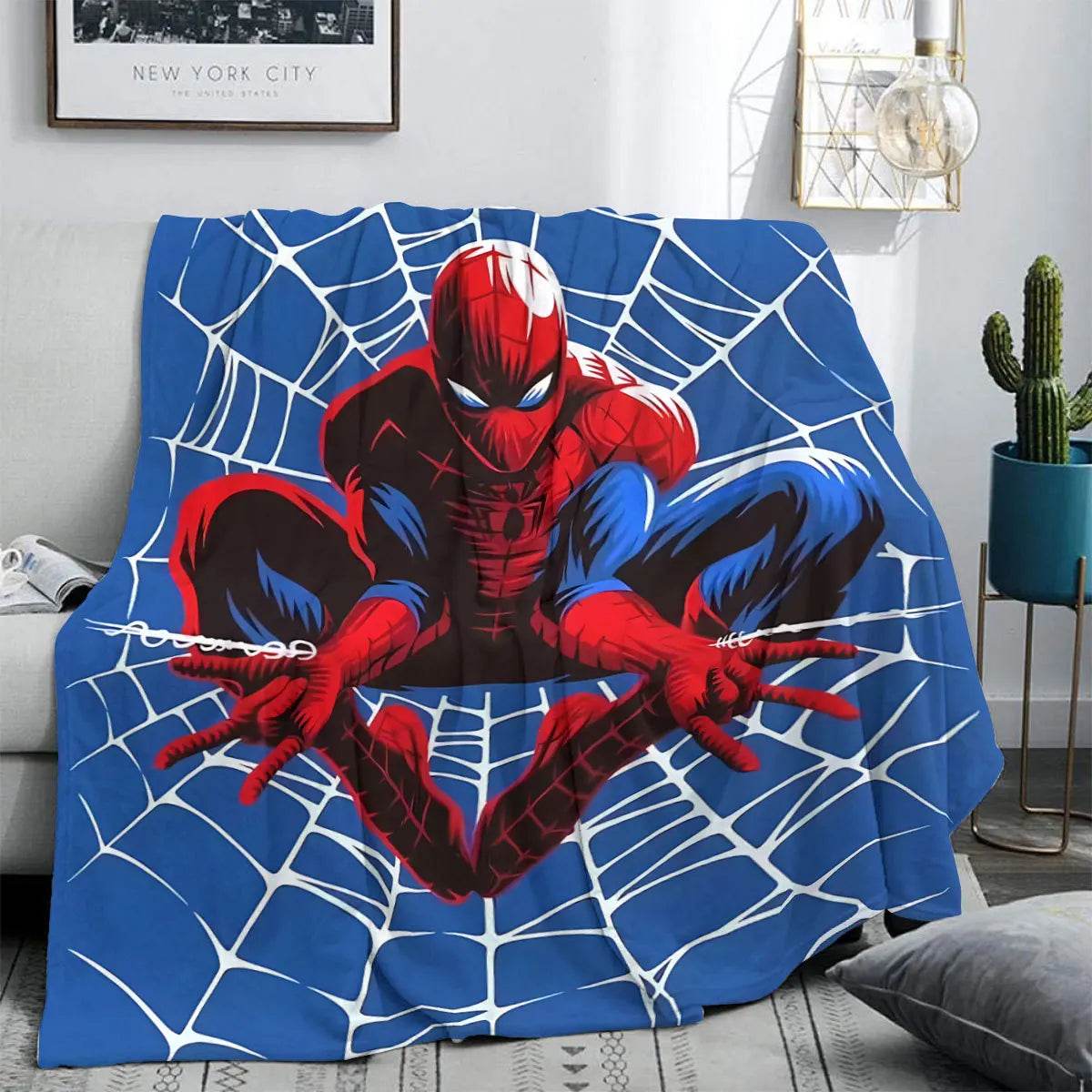 Plaid Spiderman pour Enfant