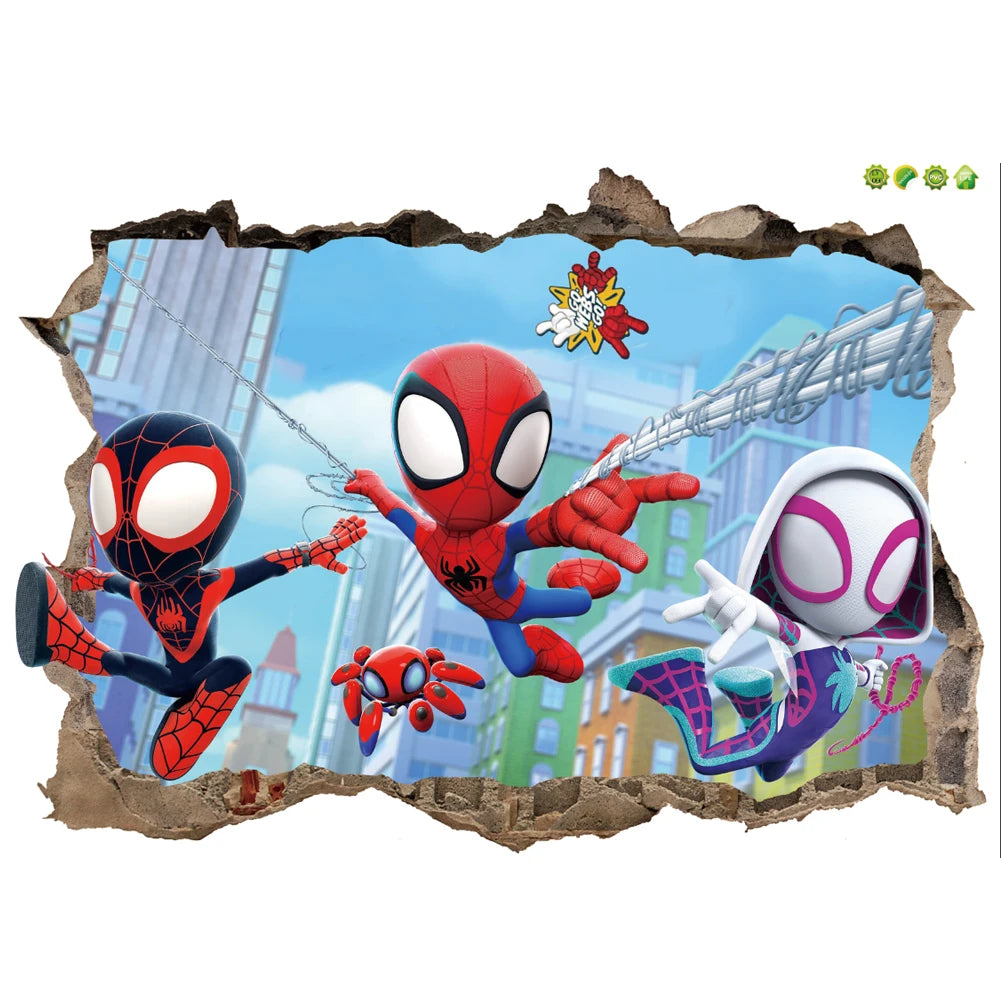 Stickers Spiderman New Generation