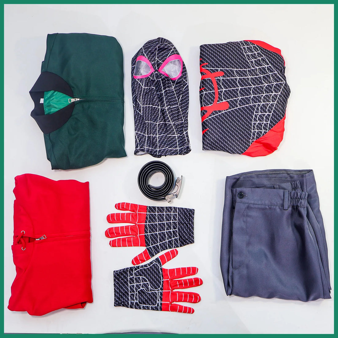 Cosplay Complet Spider-Man - Miles Morales avec Veste & Accessoires