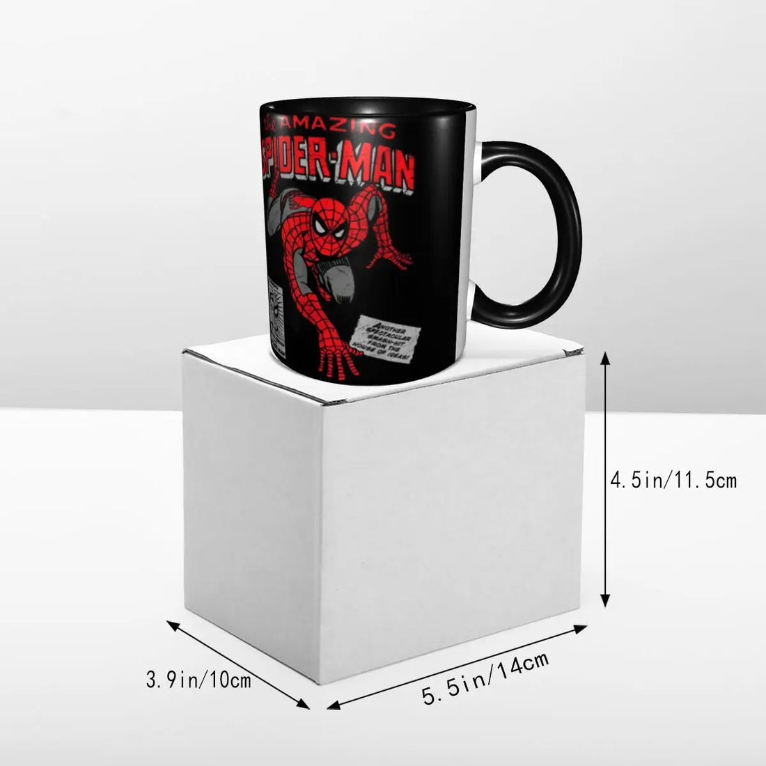 Mug Spiderman sur une Toile