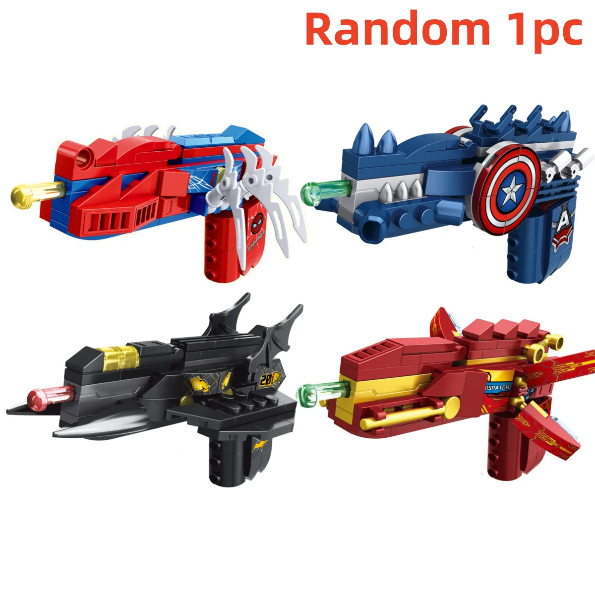 Jouet Bloc de Construction Spider-Man Voiture-Quad