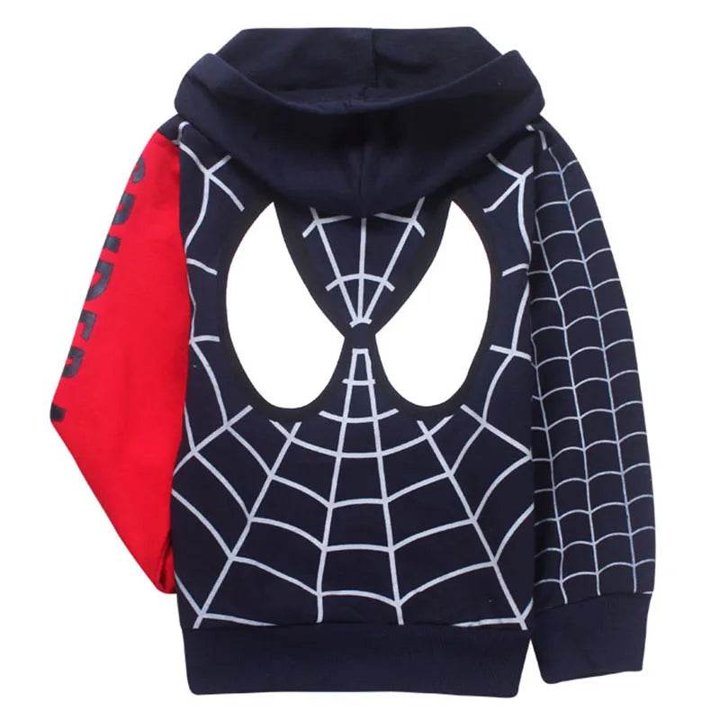 Pull à Zip Spiderman pour Enfant